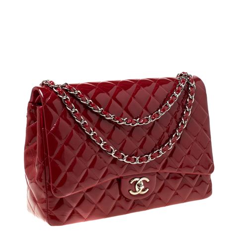 chanel red bag|authentic red chanel bags.